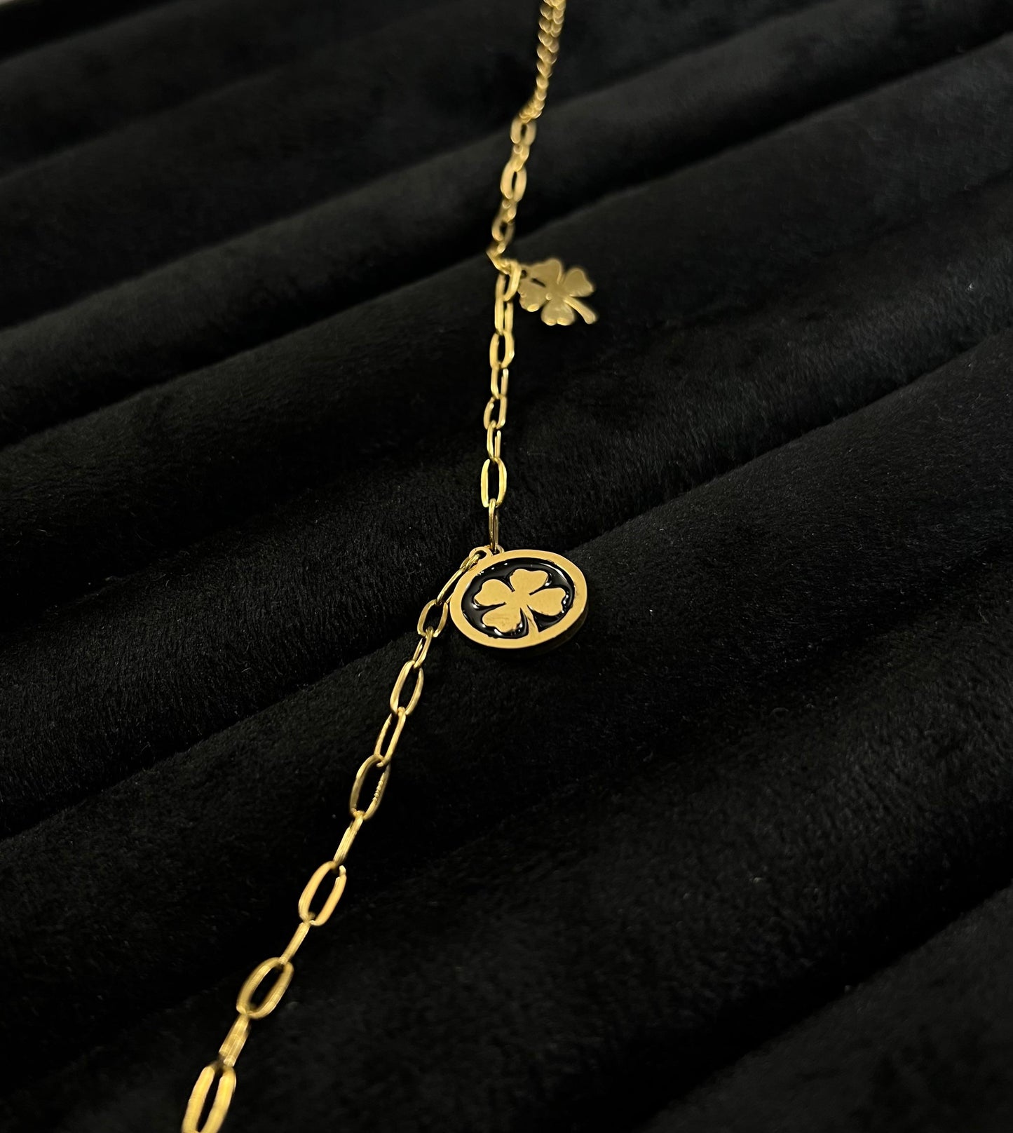 Four Leaf Bracelet (Stainless Steel)