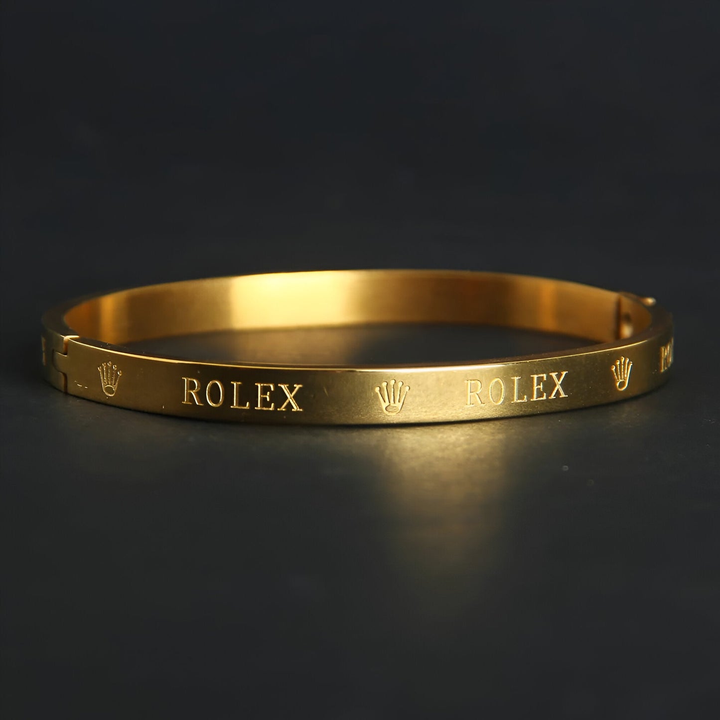 Rolex Bangle In Stainless Steel