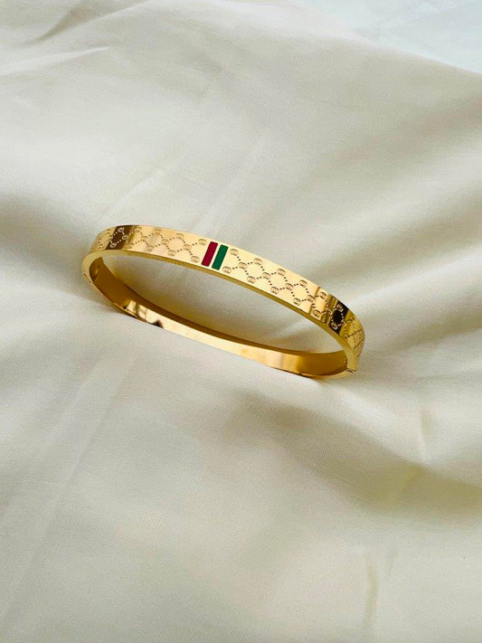 Gucci Bangle In Stainless Steel