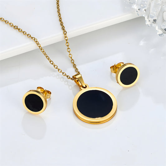 Classic Round Locket + Tops Set