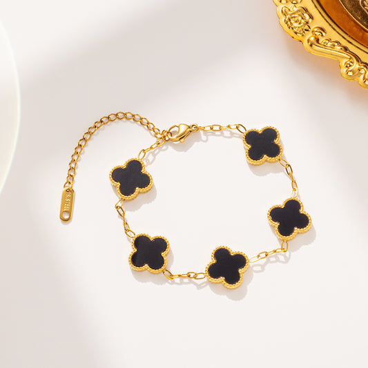 Clover Bracelet (Stainless Steel)