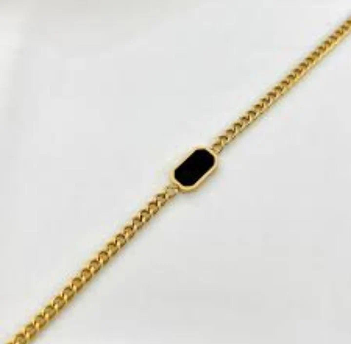 Gem Bracelet in Stainless Steel