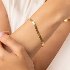 Snake Chain Bracelet in Stainless steel