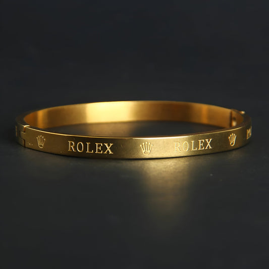 Rolex Bangle In Stainless Steel